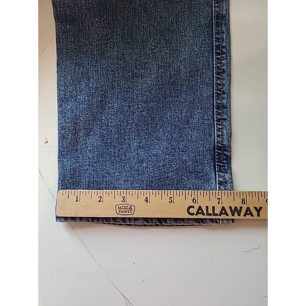 Wrangler Jeans Womens 7 Blue Straight Leg Stretch 5-Pocket 1018MWZSW 28x29 - Picture 13 of 14